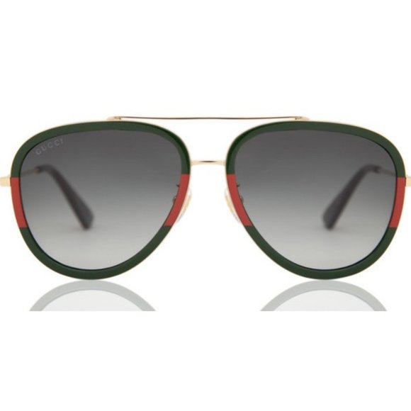 ⭐ Gucci GG0062S 003 Sunglasses: Complete SET - Picture 1 of 11